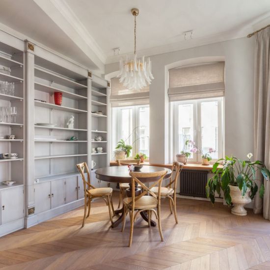 Scandinavian style apartment interior design